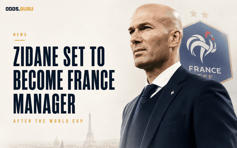 Zidane France Manager Move Locked In To Sign After the World Cup