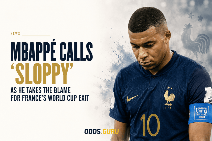 Mbappé calls France 'sloppy' as he takes the blame for France's World Cup semifinal exit