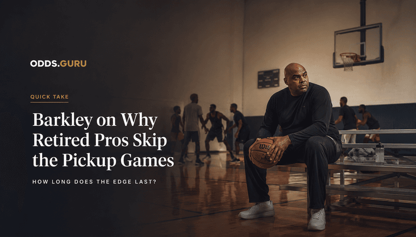 Why Retired Pros Don't Play Pickup: Charles Barkley Explains