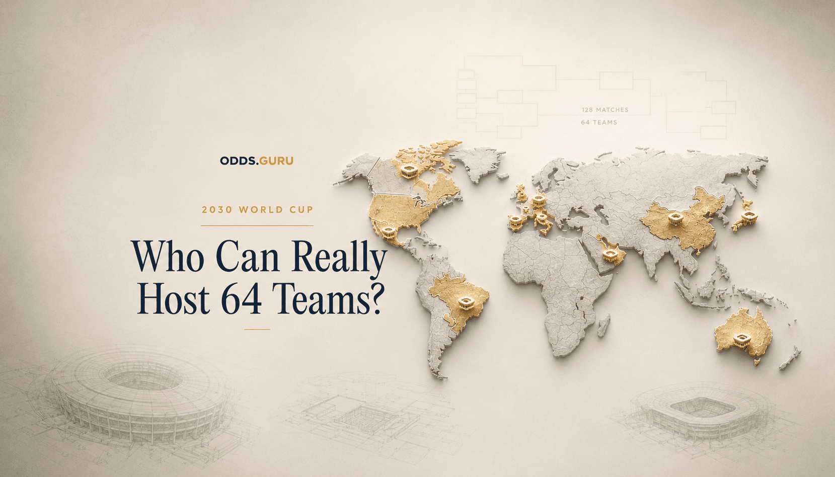 A 64-Team World Cup Would Leave Only a Handful of Host Nations