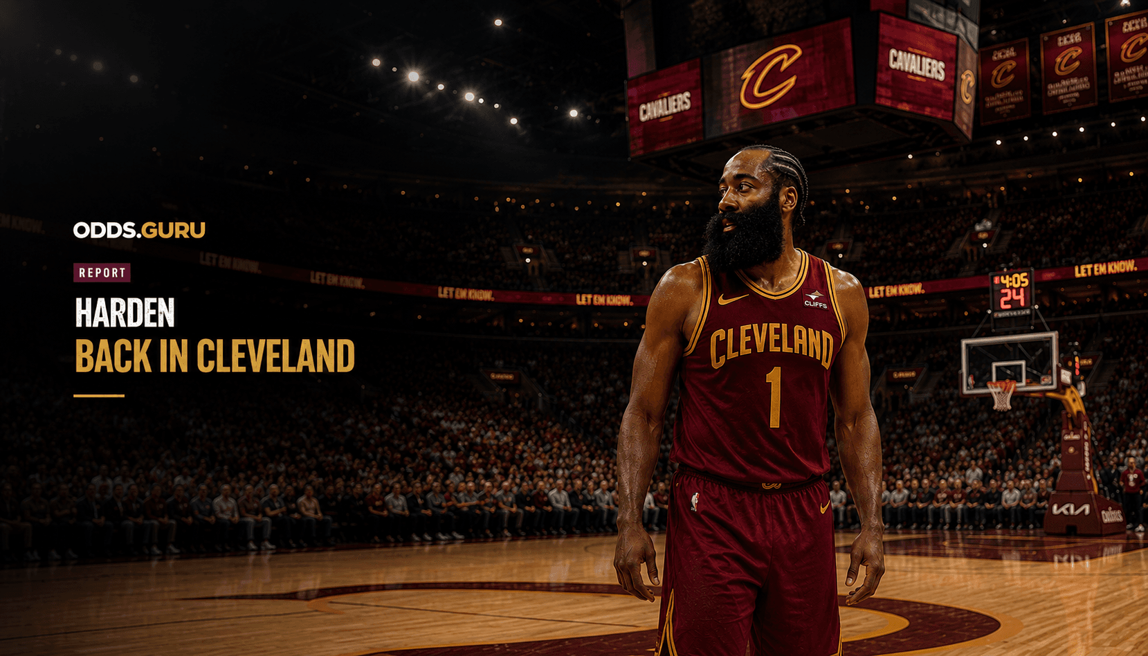 James Harden contract: Cavaliers commit $97m to one more run