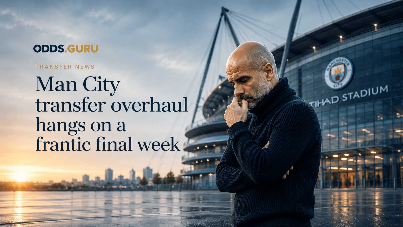 Man City transfer overhaul hangs on a frantic final week