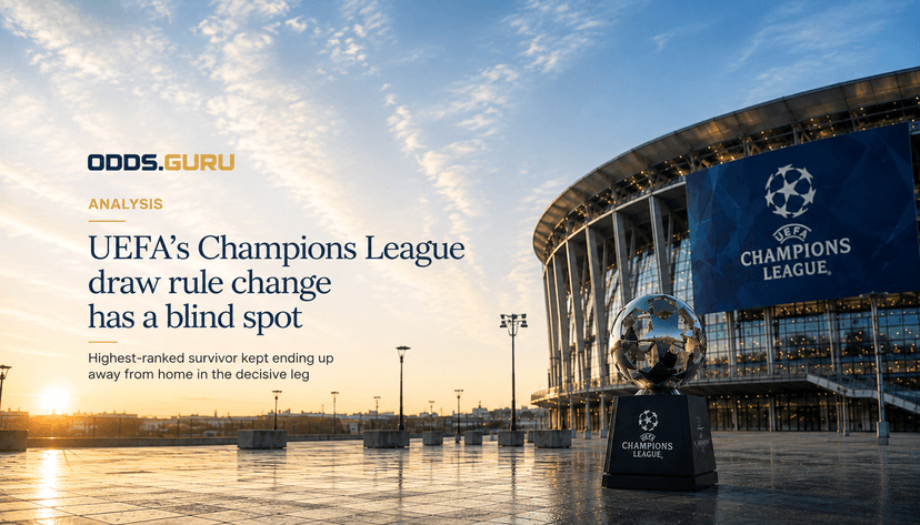 UEFA's Champions League draw rule change has a blind spot