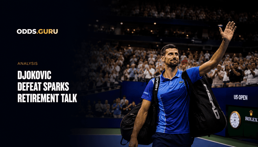 Djokovic retirement speculation grows after tearful Ashe exit