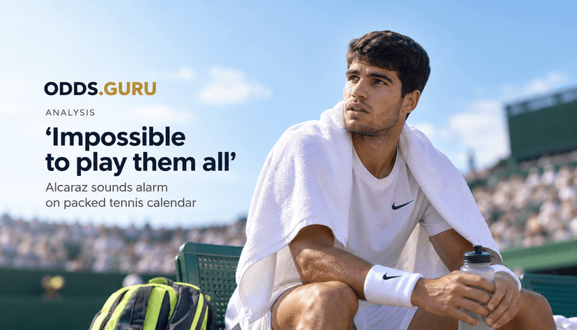 Alcaraz tennis calendar warning: 'impossible to play them all'
