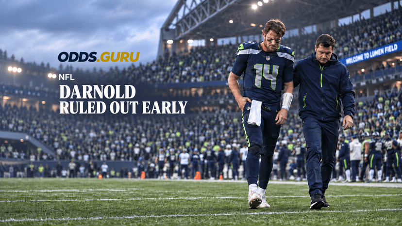 Sam Darnold injury ends his night after five snaps